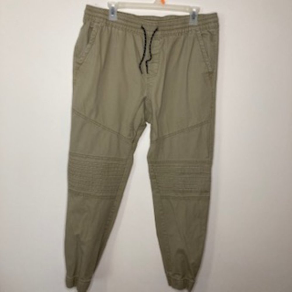Khaki No Boundaries Joggers Size Large 36-38